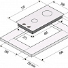 Варочная панель Fornelli PGA 30 Quadro Ix