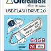 USB Flash OltraMax 290 64GB (белый)