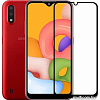 Защитное стекло Case 111D для Galaxy A01 (черный)