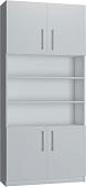Шкаф распашной Макс Стайл Falcon Fidji Egger 240x100x50 15C5050 (белый классический W960 ST7)