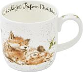 Royal Worcester Wrendale Designs Christmas лиса MMME5629-XS