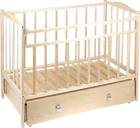 Классическая детская кроватка VDK Magico Mini Кр1-04м (береза)