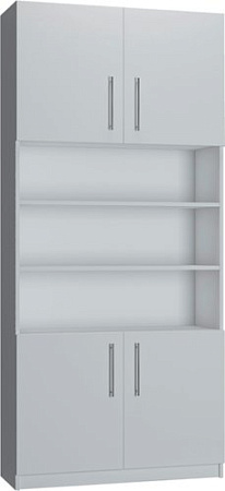 Шкаф распашной Макс Стайл Falcon Fidji Egger 240x100x50 15C5050 (белый классический W960 ST7)