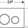 Панель смыва Geberit Sigma 21 115.884.SJ.1 (черный глянцевый)