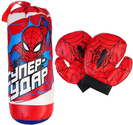 Детский набор для бокса Marvel Человек-паук Супер-удар 7904436