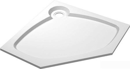 Душевой поддон Cezares 100x100 TRAY-S-P-100-56-W (белый)
