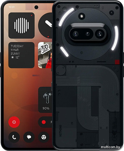 Телефон Nothing Phone (3a) 12GB/256GB (черный)