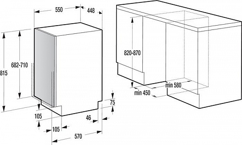 Посудомоечная машина Gorenje GV51211
