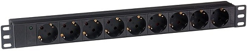 Блок розеток ExeGate ServerPro PDU-19H907 Al-9S-C20