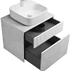 Акватон Тумба с умывальником Марбл Слэйт 60 1A2761K0MH4C0