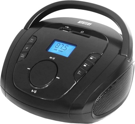 Портативная аудиосистема Mystery BM-6008UB (черный)