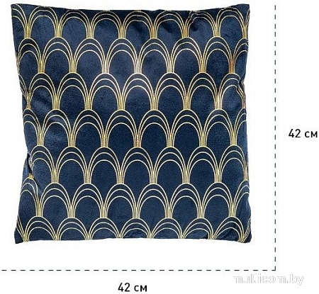 Декоративная подушка Вещицы NGB-37 (синий)