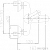 Смеситель Armatura Cyrkon 584-010-00