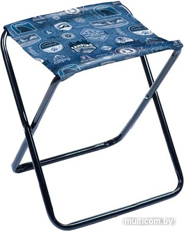 Табурет Nika туристический складной ПС (джинс)