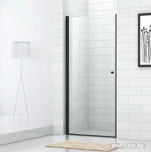 Душевая дверь Cezares Eco-O-B-1-90-C-Nero