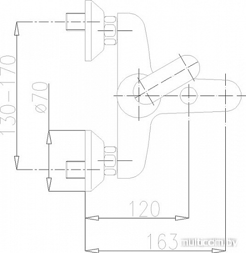 Смеситель Armatura Cyrkon 584-010-00