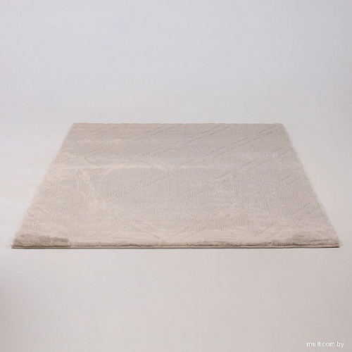 Ковер для жилой комнаты AksHome Geometry Faux Fur (80x150)