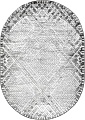 Ковер для жилой комнаты Safyun Eva LZ189-GREY-OVAL (0.8x1.5)