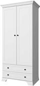 Шкаф распашной Anrex Tiffany 2DG2S (белый)
