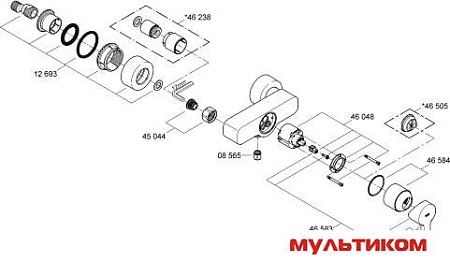 Смеситель Grohe Lineare 33865000
