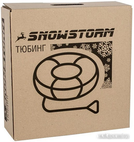Тюбинг Snowstorm BZ-100 Racer W112885 (100см, желтый/черный)