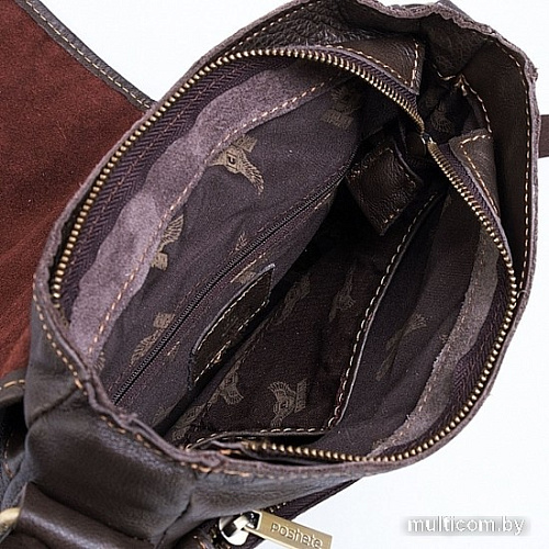 Сумка для ноутбука Poshete 253-01263-26-DBW (коричневый)