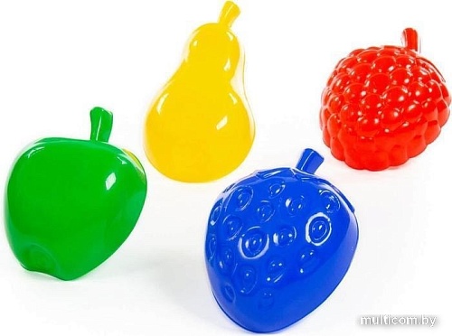 Развивающая игрушка Полесье Фрукты большие 4 шт