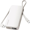 Внешний аккумулятор Momax 1-Power Vital+ Built-In USB-C IP138 10000mAh (белый)