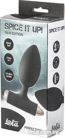 Вибропробка Lola Games Spice It Up New Edition Perfection 8014-01lola (черный)