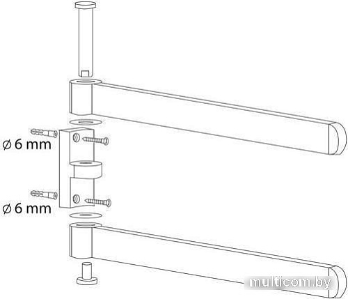 Держатель для полотенца Bisk 2968