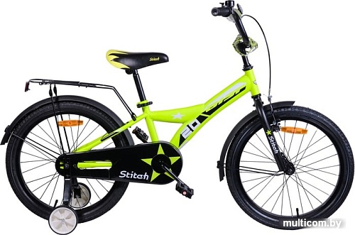 Детский велосипед AIST Stitch 20 2020 (желтый)