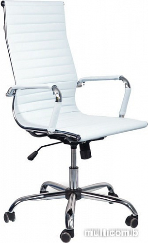 Кресло Седия Elegance Chrome Eco (белый)