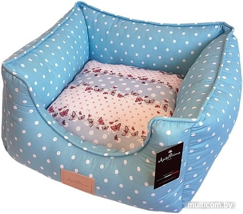 Лежак AntePrima Yolande YOLTURPOIS02 (голубой горошек)