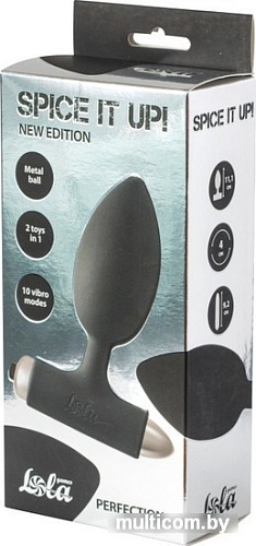 Вибропробка Lola Games Spice It Up New Edition Perfection 8014-01lola (черный)