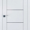 Межкомнатная дверь ProfilDoors 2.11U 70x200 (аляска/стекло графит)