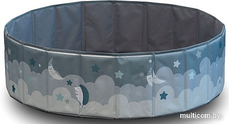 Сухой бассейн UNIX kids Kids Smile 100 см (grey)