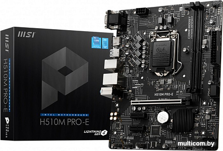 Материнская плата MSI H510M PRO-E