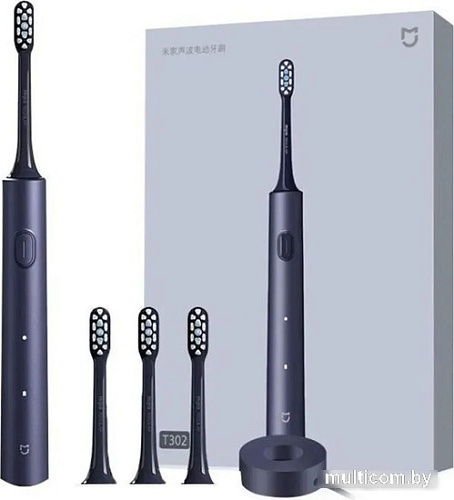 Электрическая зубная щетка Xiaomi Electric Toothbrush T302 MES608 (международная версия, темно-синий)