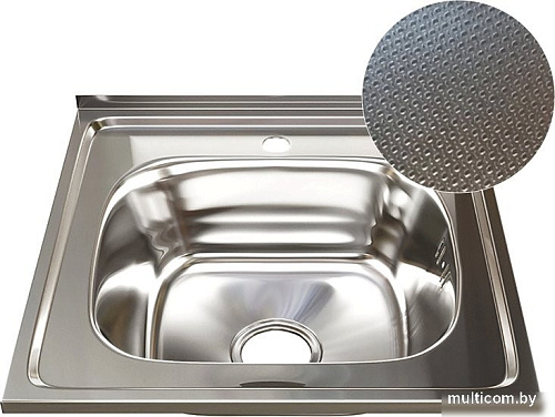 Кухонная мойка Mixline 555228 (с сифоном)