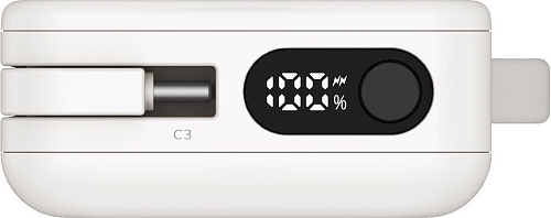 Внешний аккумулятор Momax 1-Power Vital+ Built-In USB-C IP138 10000mAh (белый)