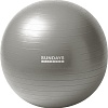 Набор для йоги Sundays Fitness Фитбол 75см IR97403 + Коврик IR97506 (серый, черный)
