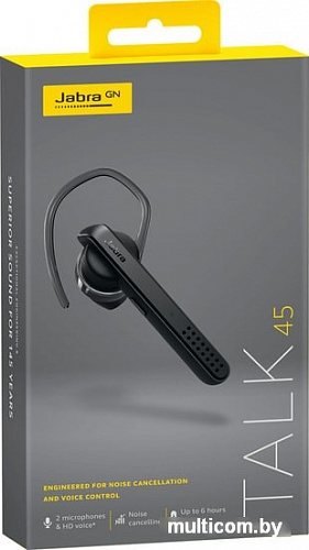 Bluetooth гарнитура Jabra Talk 45 (черный)