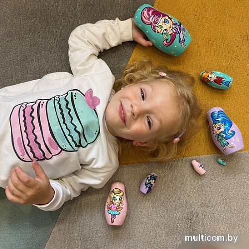 Развивающая игра Брестская Матрешка Шиммер и Шайн (Shimmer and shine) (набор 7 шт)