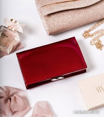 Кошелек Cedar Lorenti 55020-SBR-RFID (красный)