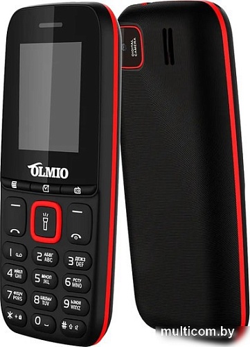 Кнопочный телефон Olmio A15 (черный)