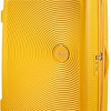 Чемодан-спиннер American Tourister SoundBox Golden Yellow 77 см