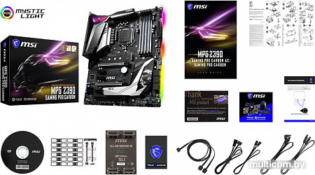 Материнская плата MSI MPG Z390 Gaming Pro Carbon