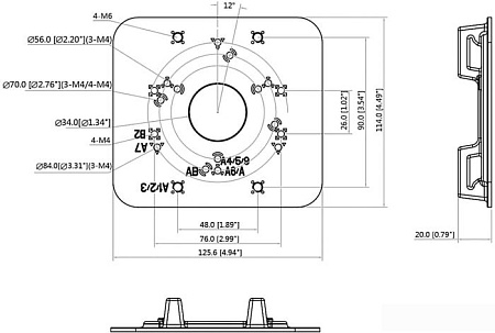 Кронштейн Dahua DH-PFA152-E-B