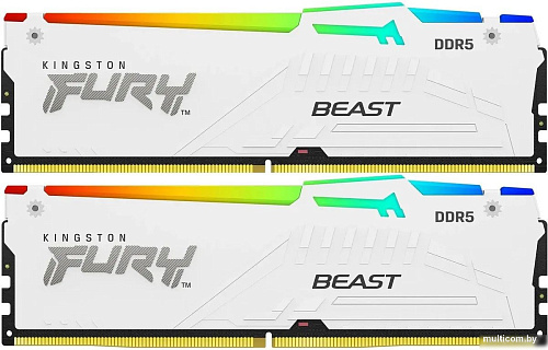 Kingston FURY Beast RGB 2x32ГБ DDR5 6000 МГц KF560C30BWEAK2-64