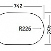 Кухонная мойка Ukinox Фаворит FAM770.480-GT5K 2L